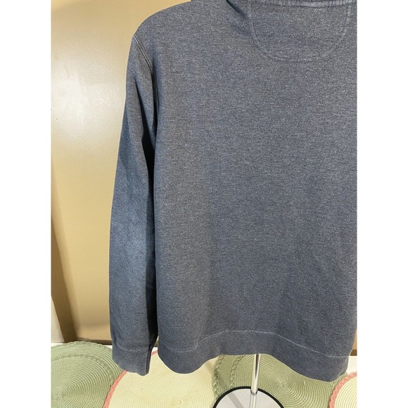 American Flag Baseball Theme Print Gray Pullover Hoodie Size M - Picture 9 of 15